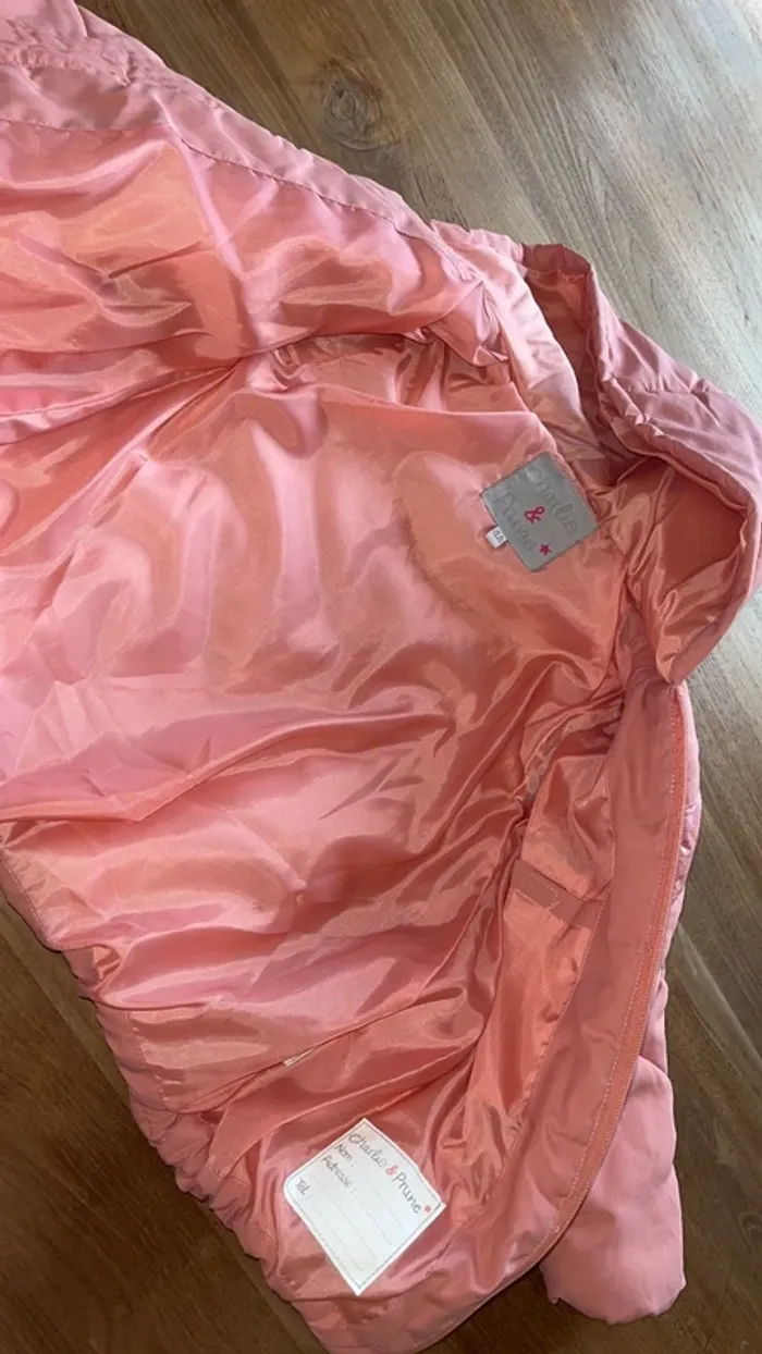 Doudoune rose fille 4 ans Charlie & prune - photo numéro 4