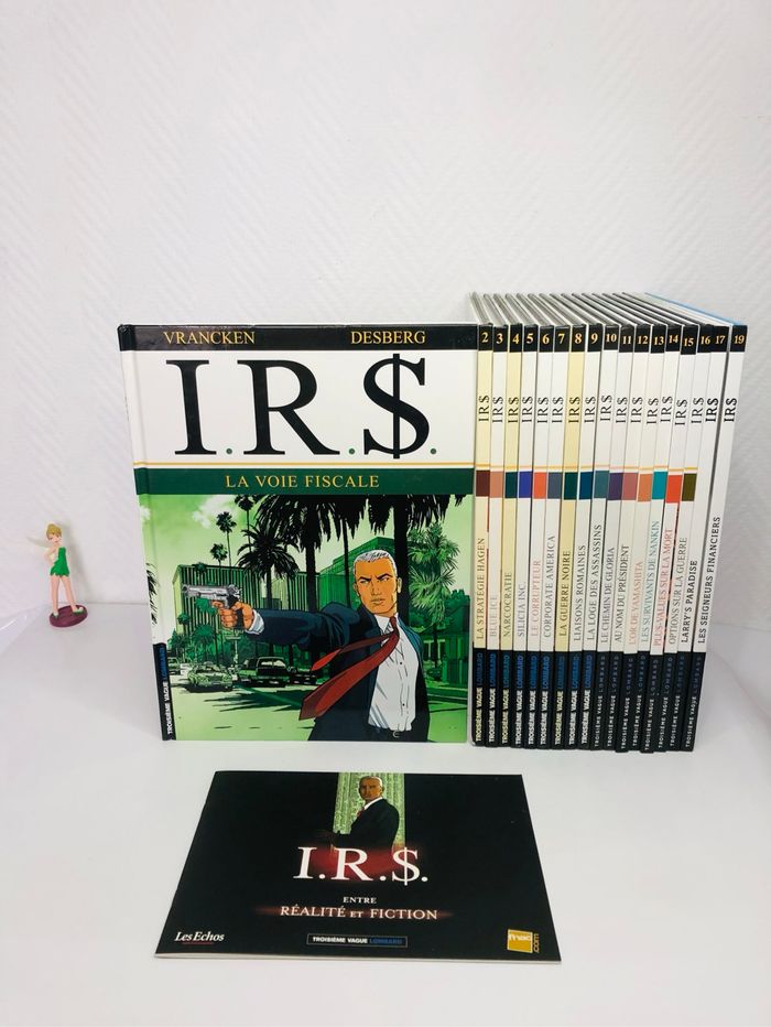 I.R.S. Tome de 1 à 19 ( il manque le tome 18)
