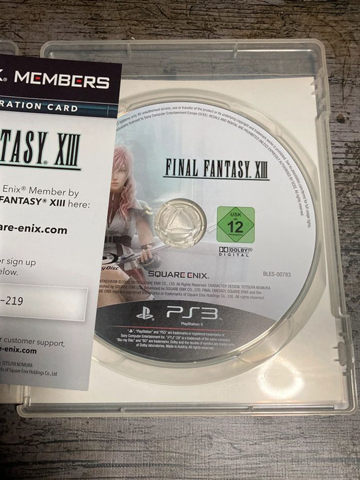 Final Fantasy XIII PS3 Complet Sony - photo numéro 4