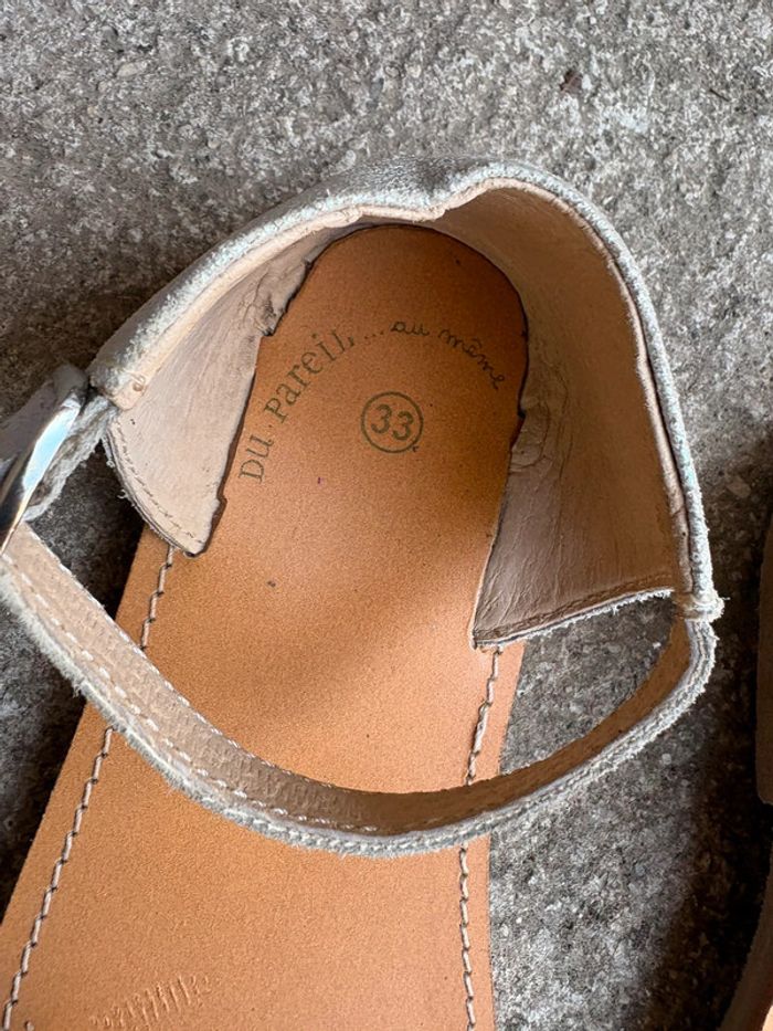 Sandales fille taille 33 - photo numéro 3