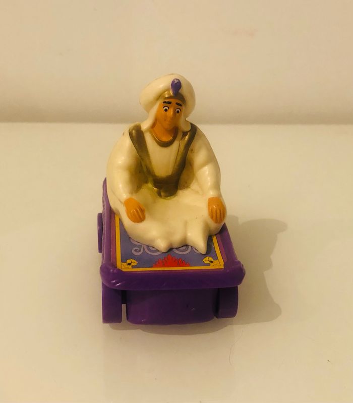 2004 McDonald’s Happy Meal Disney Aladdin Prince Ali tapis volant magic carpet McDo Jasmine Jafar collection rare lot SOP77