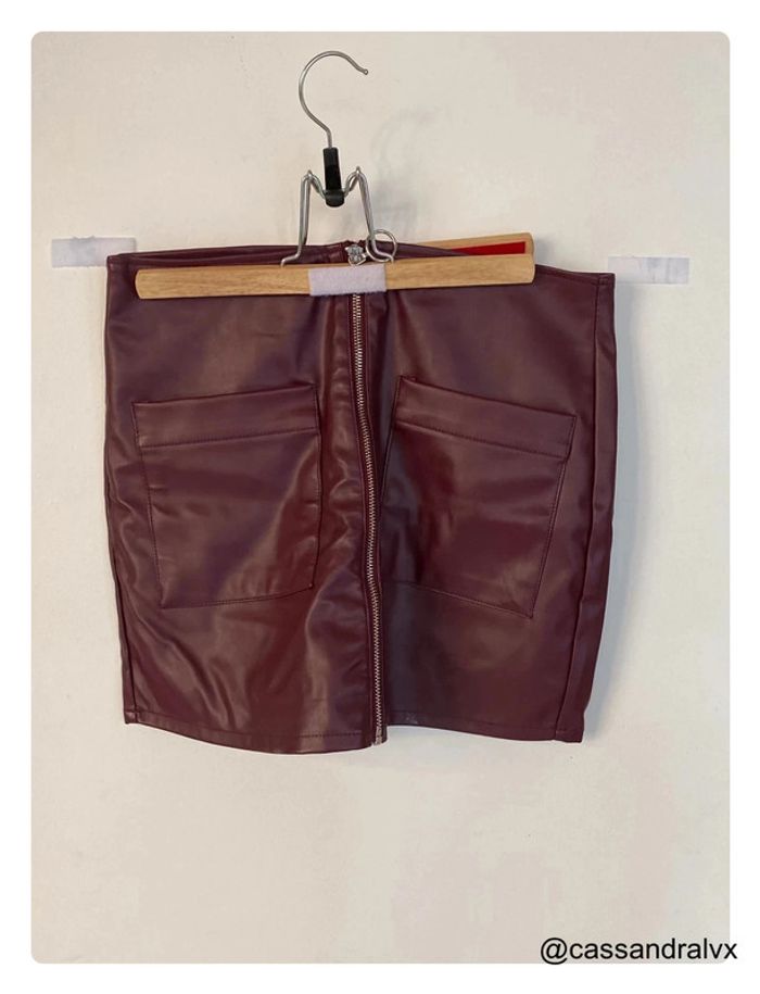 Jupe short bordeaux - Forever 21