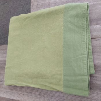 Nappe coton verte