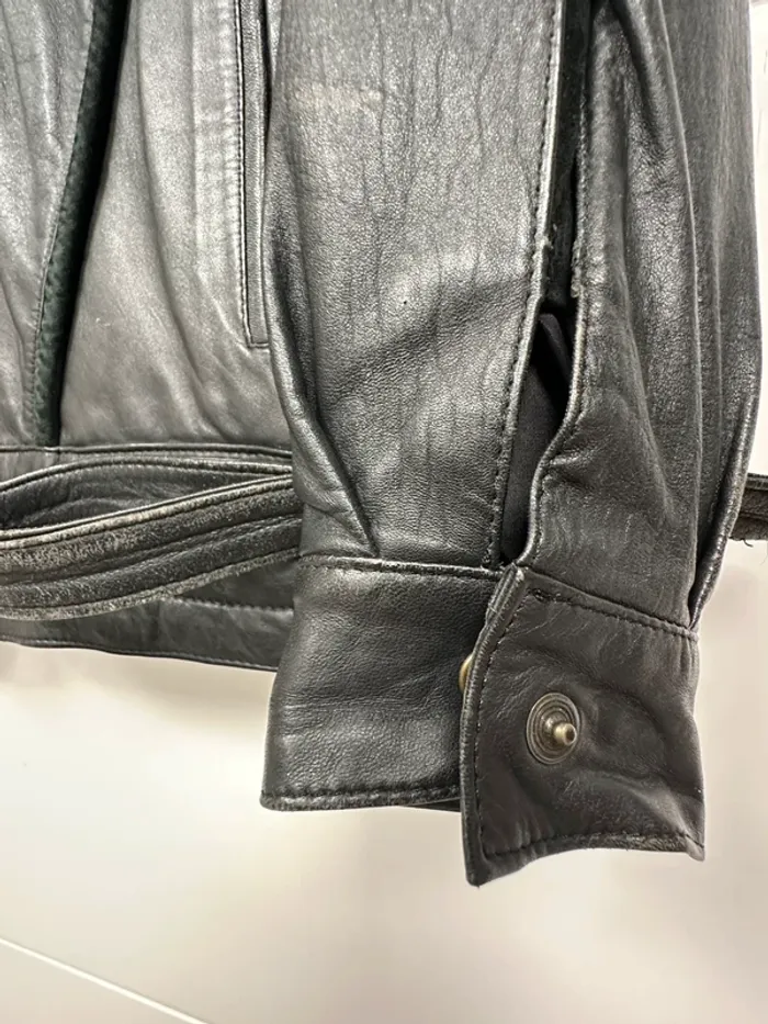 Blouson cuir 80’s - photo numéro 3