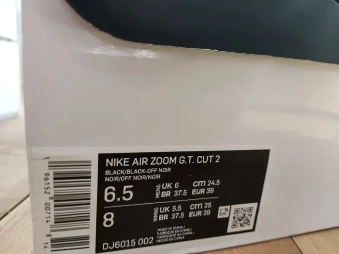 Nike air Zoom G.T. CUT 2 chaussures taille 39 - photo numéro 2