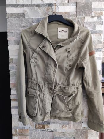 Veste kaki Hollister