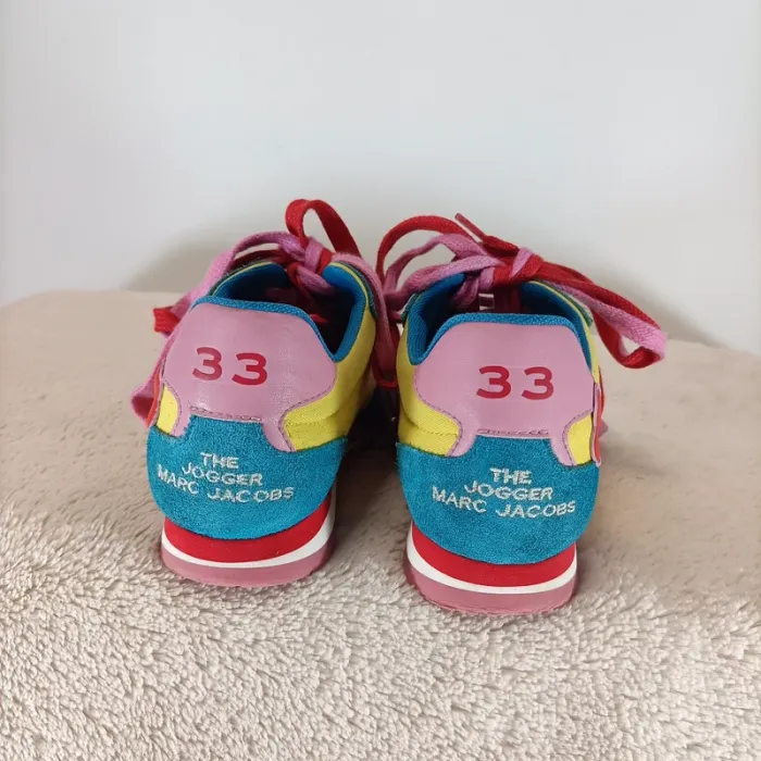 Chaussures enfant marc jacob - taille 33 - sneakers coloré été - photo numéro 3