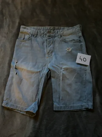 Short en jean Homme