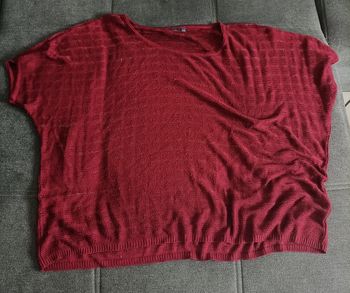Pull oversize ajouré