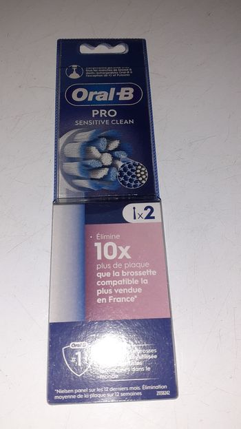 Brossettes oral b 