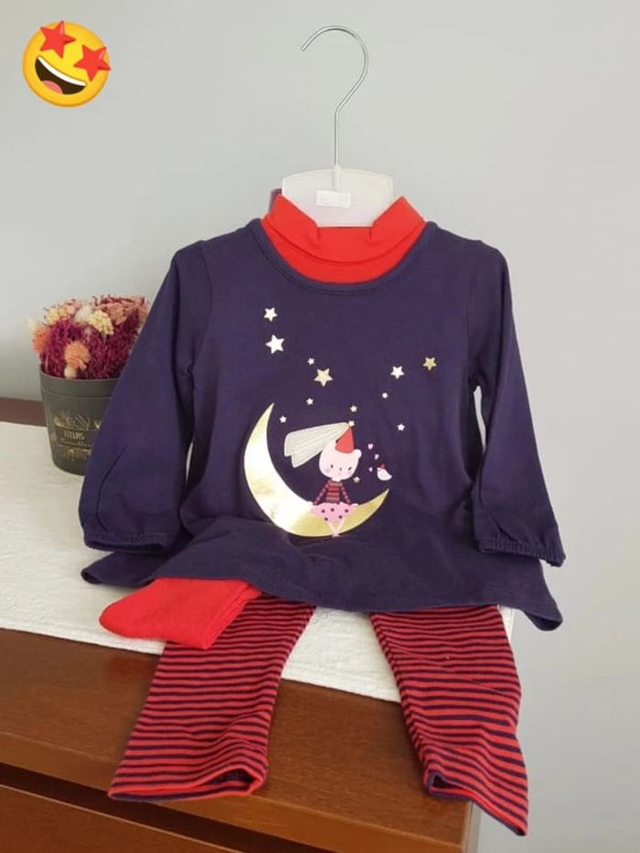 Ensemble pour bébé fille 12 mois