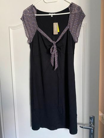 Chemise de nuit nuisette noir Darjeerling taille 2