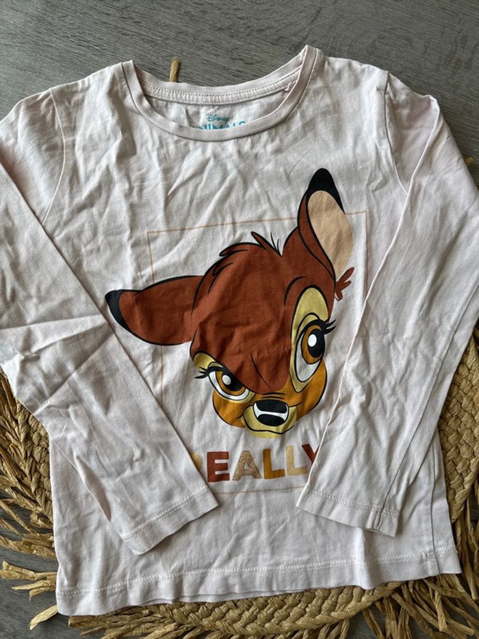 T shirt bambi Disney 8 ans - photo numéro 2