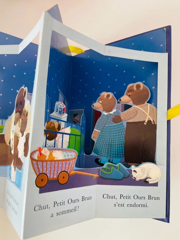 Livre Bonsoir petit ours brun Vintage - photo numéro 8
