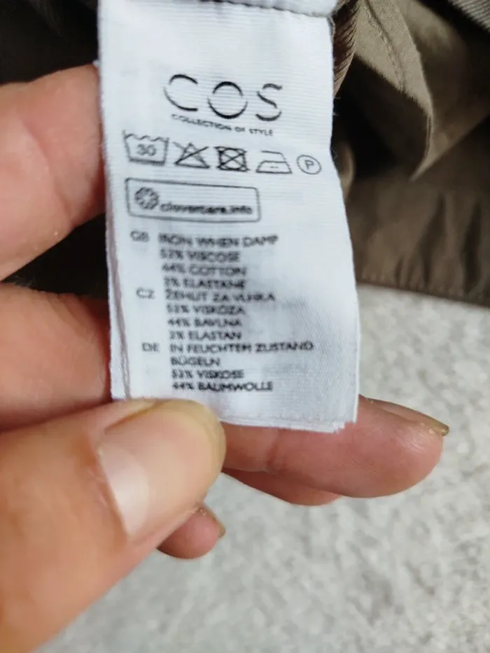 Robe kaki COS taille 42 - photo numéro 7