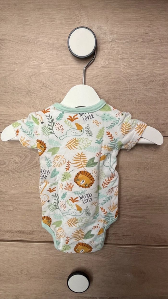 Lot de 5 bodies Orchestra - Jungle – Taille 1 mois - photo numéro 3