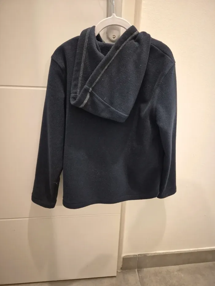 Sweat zippé polaire à capuche - photo numéro 2