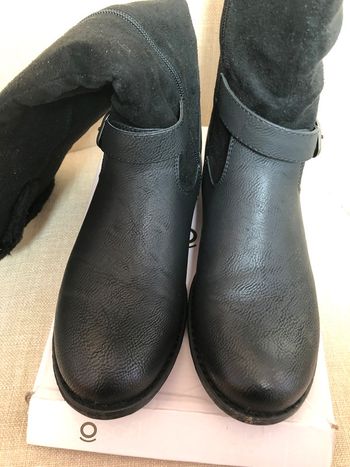 Bottes en daim.