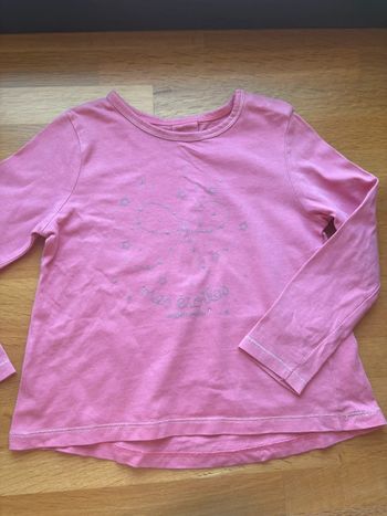 T-shirt ML sergent major 2 ans 92 cms fille