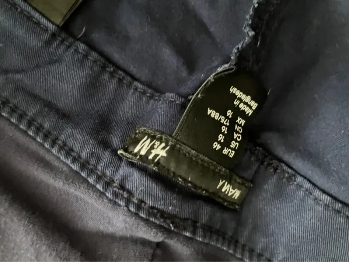 Lot de 2 shorts grossesse bleu et noir - photo numéro 2