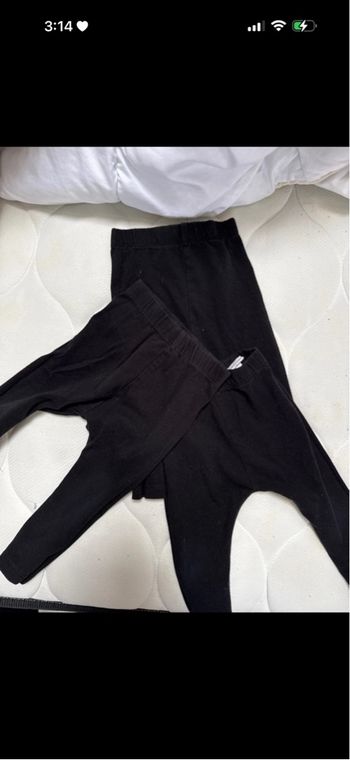 Legging noir 12 mois 