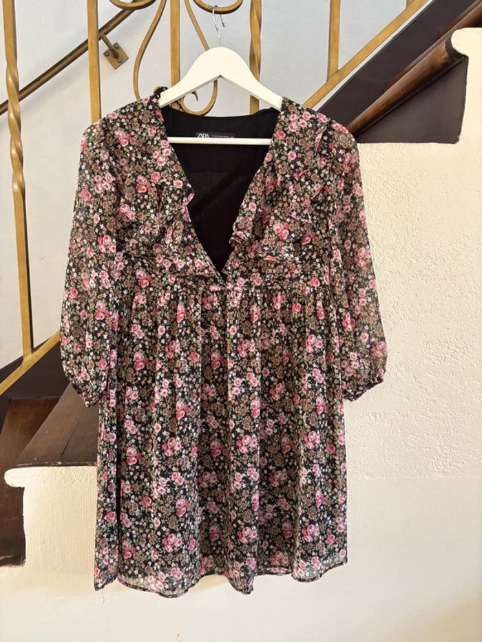 Robe fleuris Zara babydoll