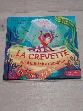 Livre "La crevette qui était très musclée"