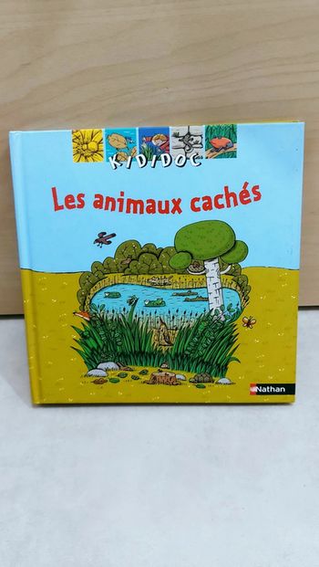 📚 Livre Kididoc : Les animaux cachés