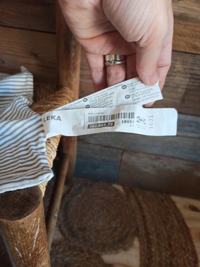 Doudou lapin ikea tbe - photo numéro 2