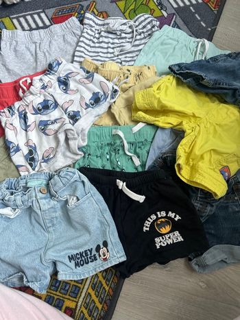 Lot shorts 23/24mois