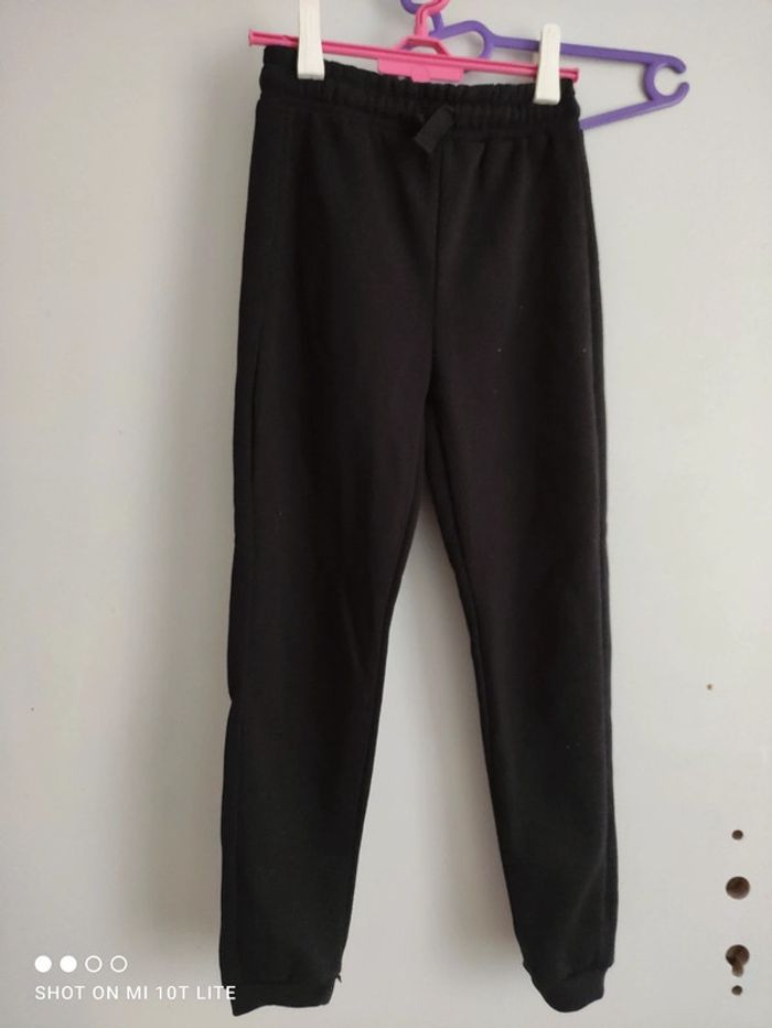 Pantalon jogging noir tex