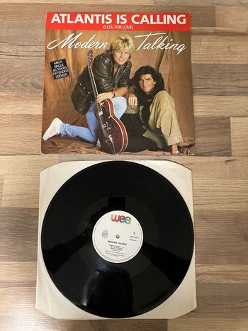 Vinyle maxi 45 tours-Modern talking-Atlantis Is calling 