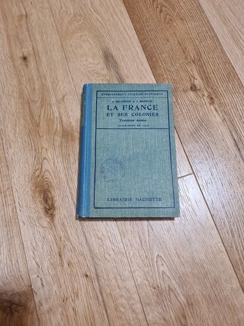 La France et ses colonies scolaire programme 1920