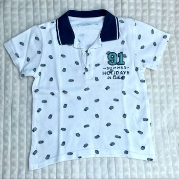 Polo garçon, 3 ans, manches courtes