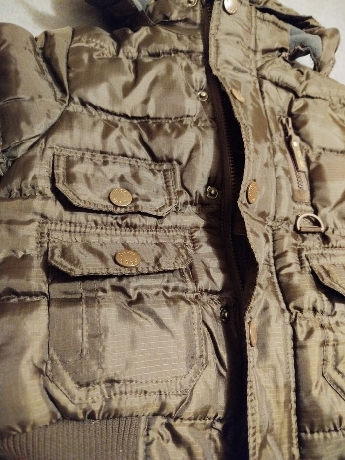 Doudoune marron Orchestra 2 ans 92 cm neuve - photo numéro 3