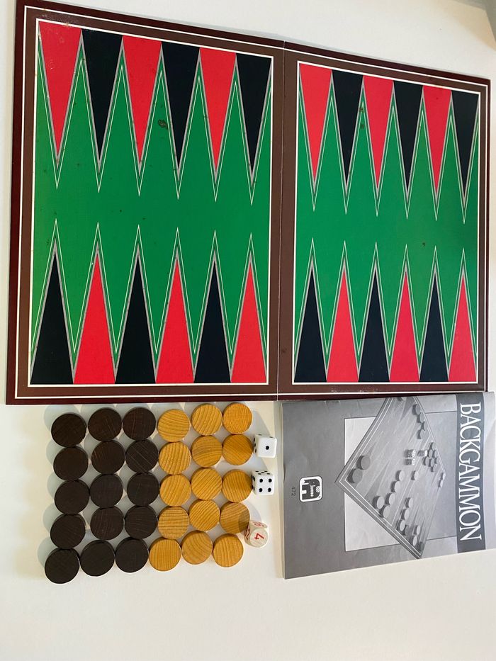 Backgammon en Bois - photo numéro 3