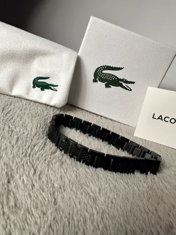 Bracelet Lacoste métropole noir