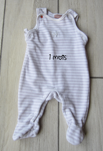 Grenouillere 1 mois Natalys