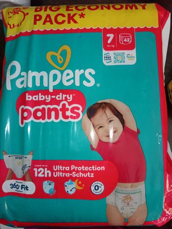 Pants pampers taille 7
