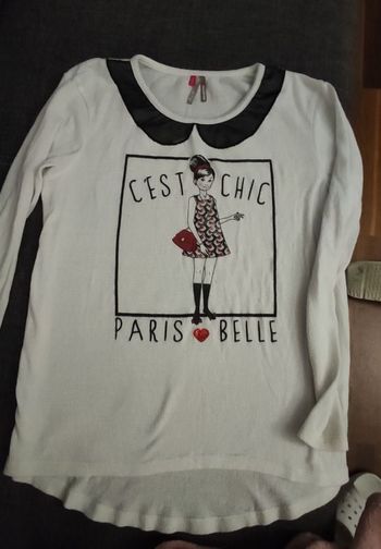 Haut fille manches longues