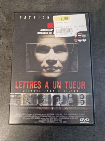DVD - Lettres a un tueur