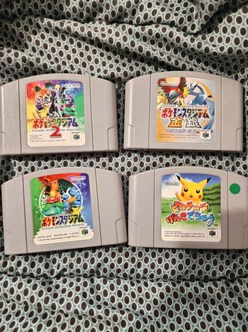 Jeux pokémon Nintendo 64