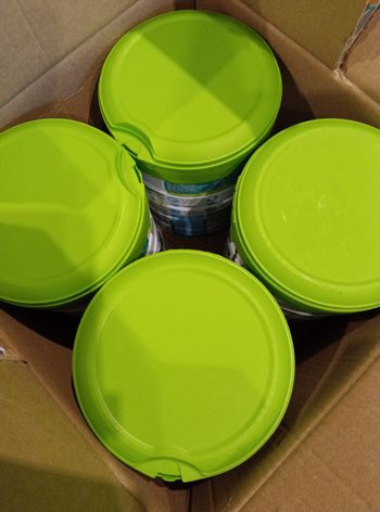 Lot de quatre boîtes de Lait 1er âge 