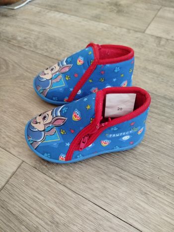Chaussons bébé pat patrouille