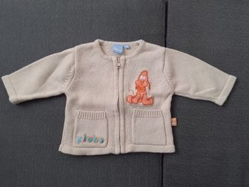 Gilet zippé 1mois Disney