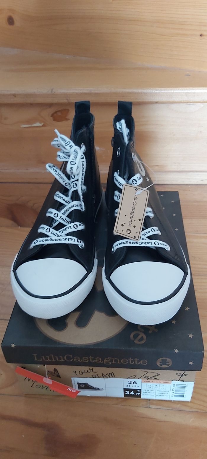 Chaussures montantes neuves Lulu castagnette Pointure 36 - photo numéro 4
