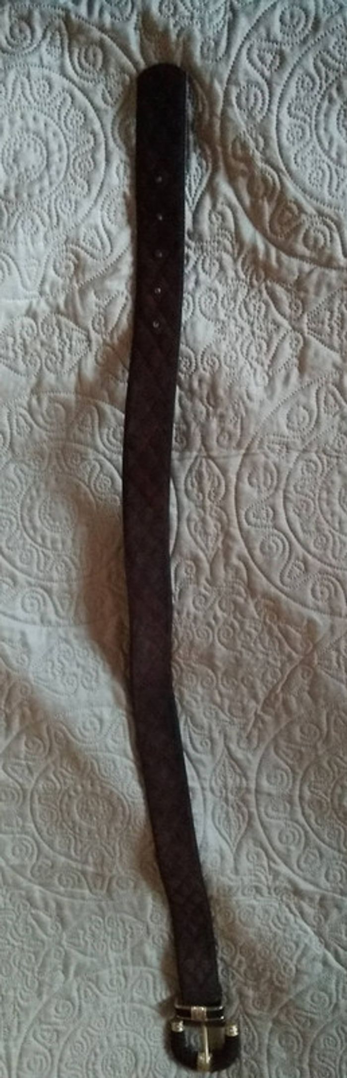 Ceinture suédine marron - photo numéro 5