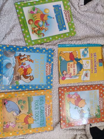 Lot de 5 livres Winnie l’Ourson – Disney Parfait pour Noël