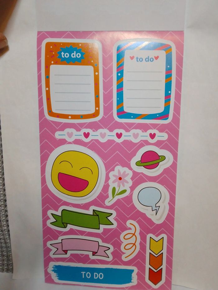 Sticker book élastique "Bright" - photo numéro 20
