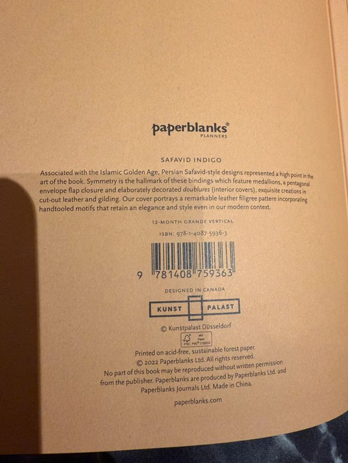 Paperblanks 2025 grand - photo numéro 6